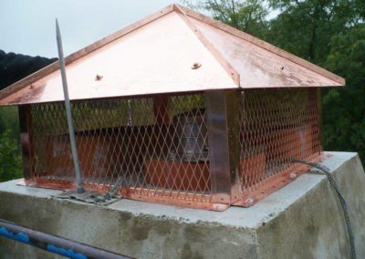 Copper Chimney Cap