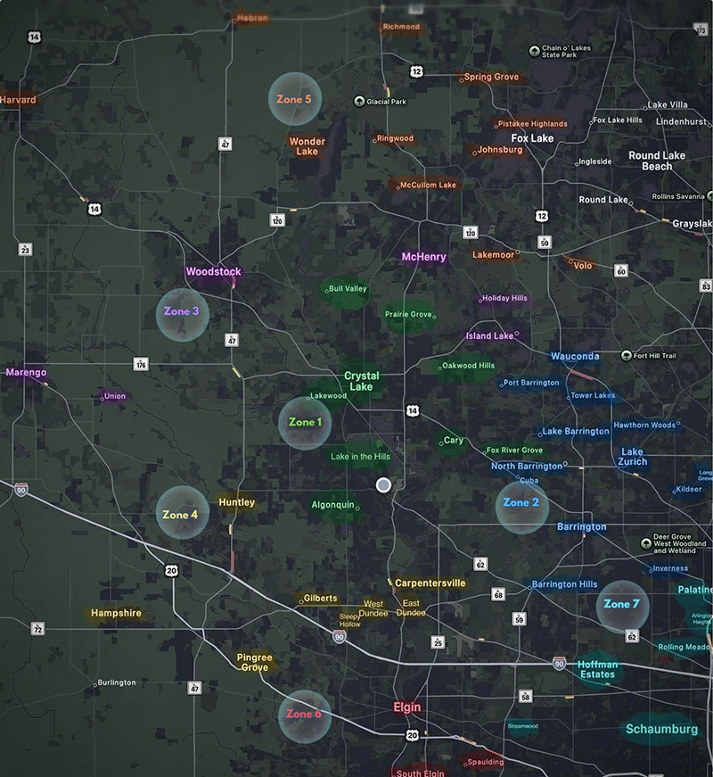 Zone Map